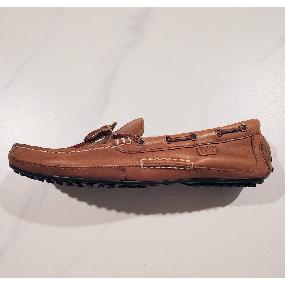 Polo Ralph Lauren Shoes  Slip On Drivers Mens  Wyndings 11.5  D Leather Casual
